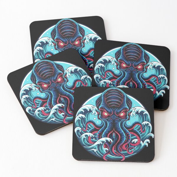 Item preview, Neon Kraken: Terror of the Deep designed and sold by ifundesign.