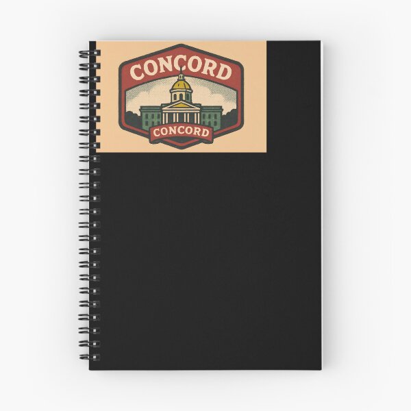 Item preview, Concord State House Retro Hexagon Patch – Vintage New England Fall designed and sold by Cosmopolis.