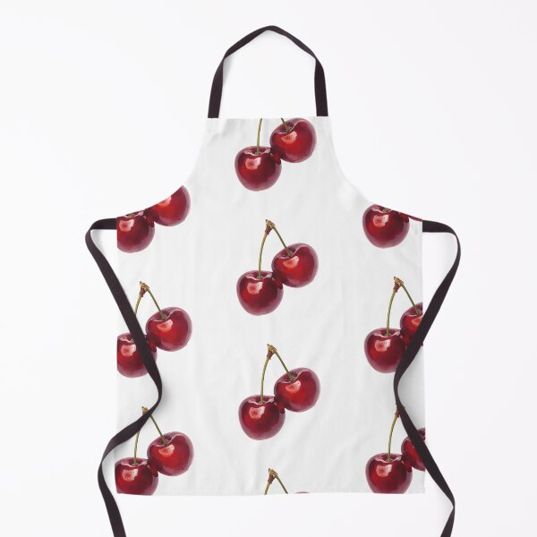 Item preview, Two Cherries Illustration, Minimal Fruit Art designed and sold by Moodune.
