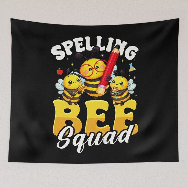 Item preview, Spelling Bee Squad Academic Team Honeybee Group designed and sold by PrettyInk.