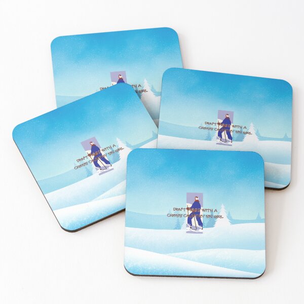 Item preview, Don't Mess With a Cross Country Ski Girl designed and sold by teepossible.