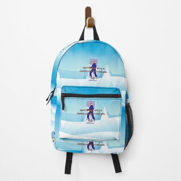 Item preview, Don't Mess With a Cross Country Ski Girl designed and sold by teepossible.