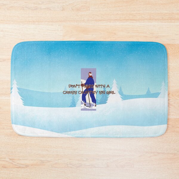 Item preview, Don't Mess With a Cross Country Ski Girl designed and sold by teepossible.