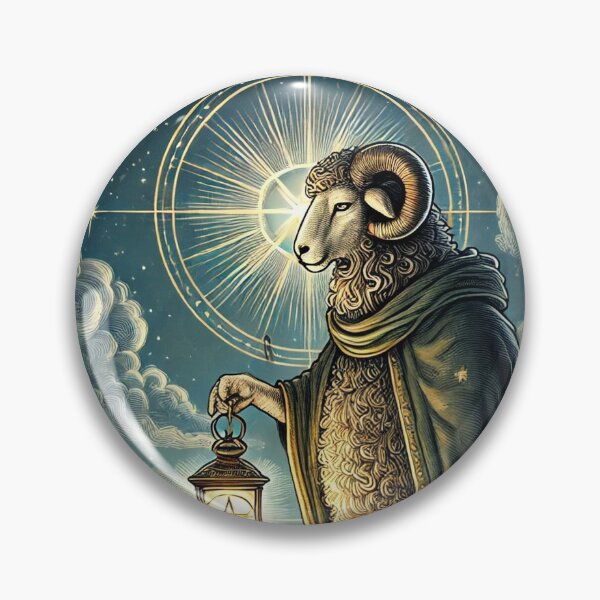 Item preview, Sheepism Tarot – The Hermit designed and sold by Thpoar.