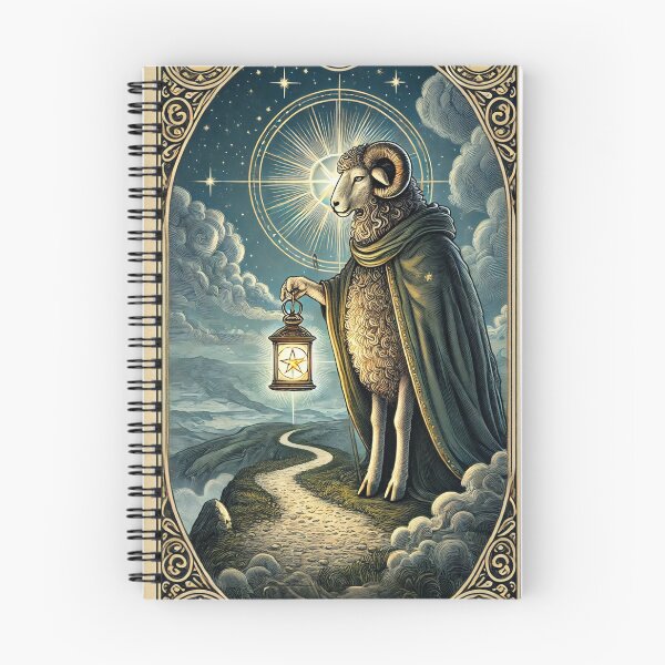 Item preview, Sheepism Tarot – The Hermit designed and sold by Thpoar.