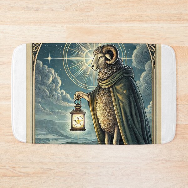 Item preview, Sheepism Tarot – The Hermit designed and sold by Thpoar.