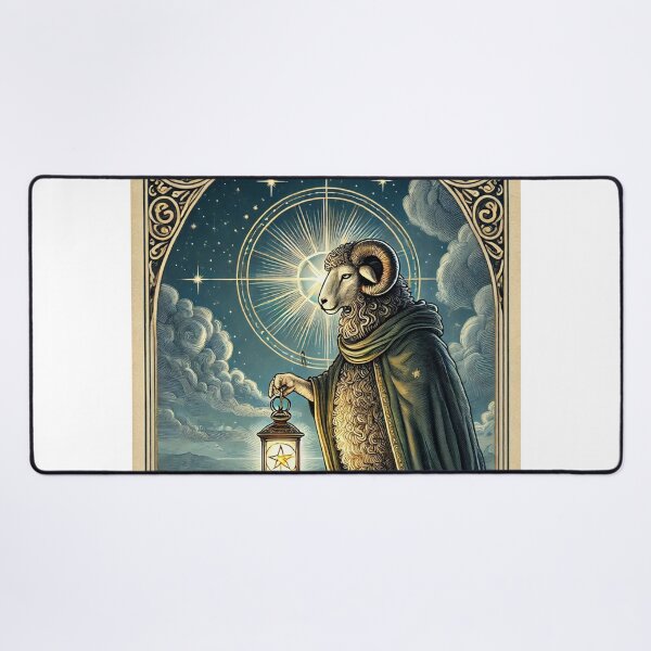 Item preview, Sheepism Tarot – The Hermit designed and sold by Thpoar.