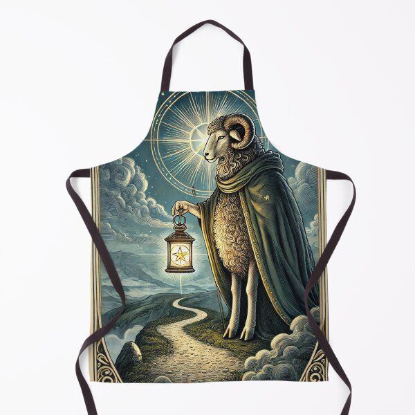 Item preview, Sheepism Tarot – The Hermit designed and sold by Thpoar.