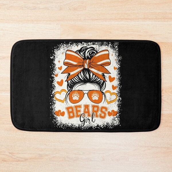 Item preview, Bears Vintage Football Funny Bears Girl Messy Bun designed and sold by MackenzieBin.
