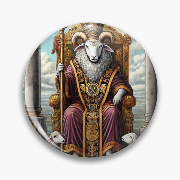 Item preview, Sheepism Tarot – The Hierophant designed and sold by Thpoar.