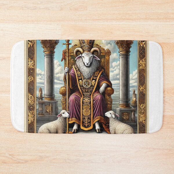 Item preview, Sheepism Tarot – The Hierophant designed and sold by Thpoar.