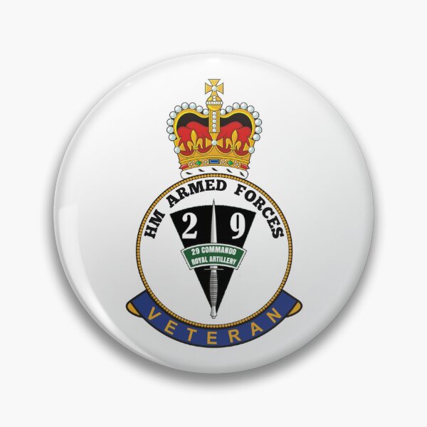 Item preview, 29 Commando Royal Artillery HM Armed Forces Veteran designed and sold by Bootneckstore.