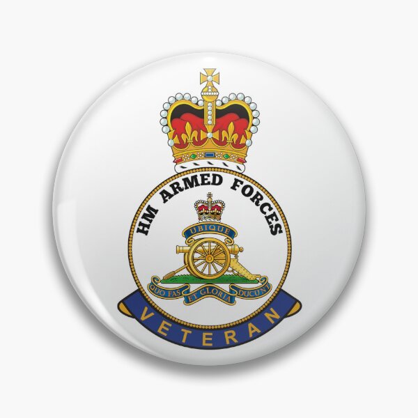 Item preview, Royal Artillery HM Armed Forces Veteran designed and sold by Bootneckstore.