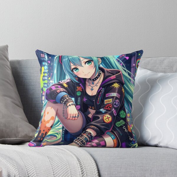 Item preview, Ink Rebel – Hatsune Miku Street Punk Anime Style designed and sold by eglys-dg.