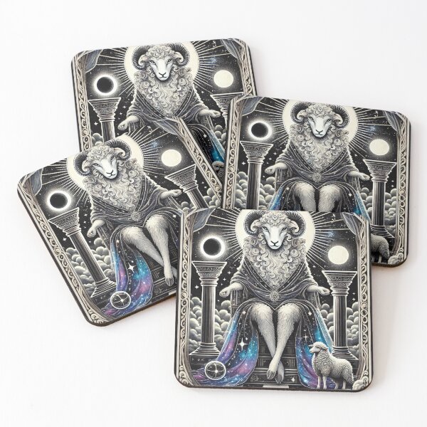 Item preview, Sheepism Tarot – The High Priestess designed and sold by Thpoar.