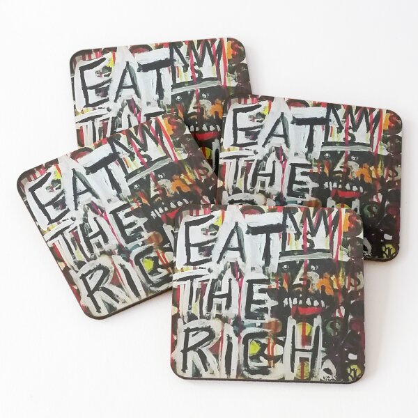 Item preview, eat the rich designed and sold by Mystic & Celestial Art.