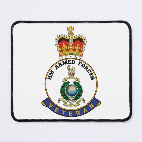 Item preview, Royal Marines HM Armed Forces Veteran designed and sold by Bootneckstore.