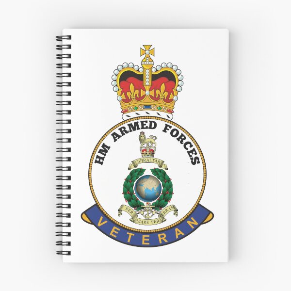 Item preview, Royal Marines HM Armed Forces Veteran designed and sold by Bootneckstore.