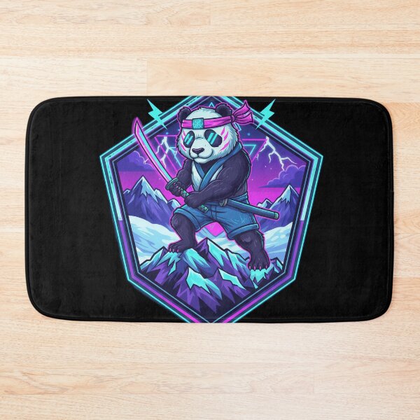 Item preview, Cyberpunk Samurai Panda Warrior Mascot designed and sold by Sastore.online .