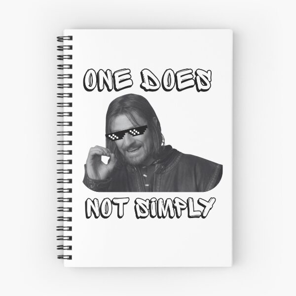 Item preview, Boromir One Does Not Simply Meme designed and sold by RollForDesignCo.