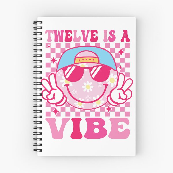 Item preview, Twelve is a Vibe 12th Birthday Groovy Boys Girls 12 Years Old designed and sold by Night Forest.