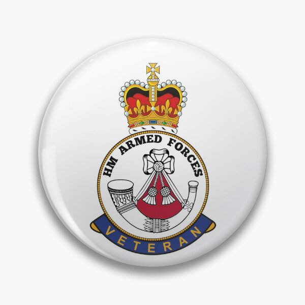 Item preview, The Light Infantry HM Armed Forces Veteran designed and sold by Bootneckstore.