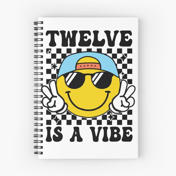 Item preview, Twelve is a Vibe 12th Birthday Groovy Boys Girls 12 Years Old designed and sold by Night Forest.