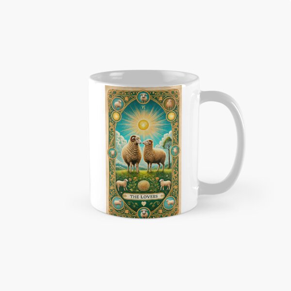 Item preview, Sheepism Tarot – The Lovers designed and sold by Thpoar.