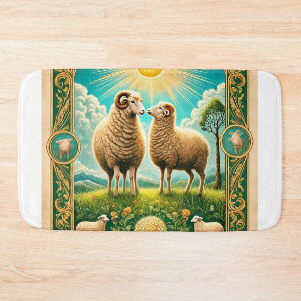 Item preview, Sheepism Tarot – The Lovers designed and sold by Thpoar.