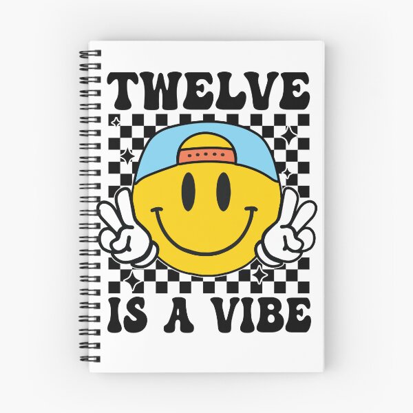 Item preview, Twelve is a Vibe 12th Birthday Groovy Boys Girls 12 Years Old designed and sold by Night Forest.