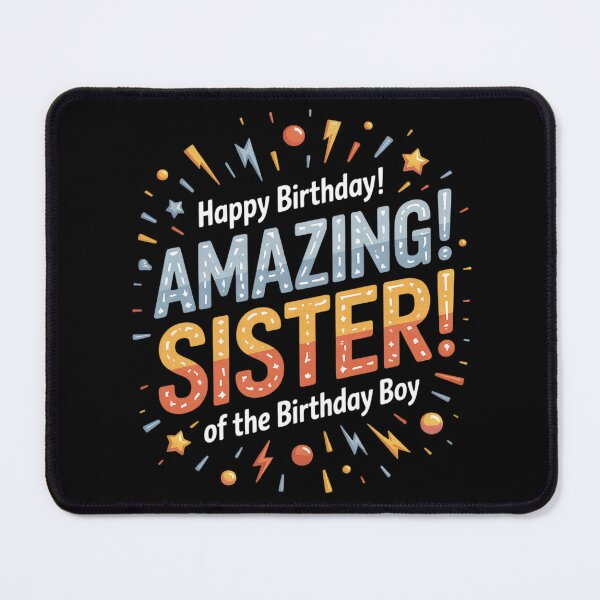Item preview, Sister of the Birthday Boy Matching Family Sister Party . designed and sold by joyouartArt.