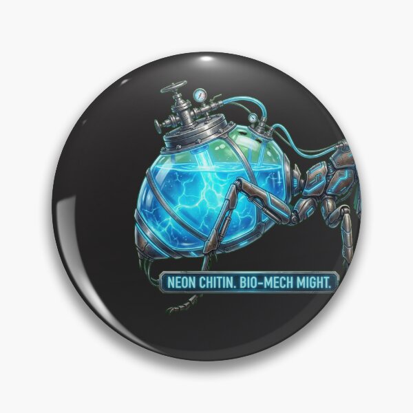 Item preview, Cybernetic Cryo-Coolant Honeypot Ant Neon Bio-Mech Design designed and sold by Thaivi Design.
