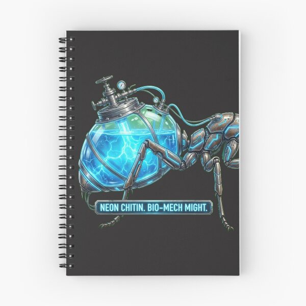 Item preview, Cybernetic Cryo-Coolant Honeypot Ant Neon Bio-Mech Design designed and sold by Thaivi Design.