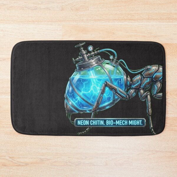 Item preview, Cybernetic Cryo-Coolant Honeypot Ant Neon Bio-Mech Design designed and sold by Thaivi Design.