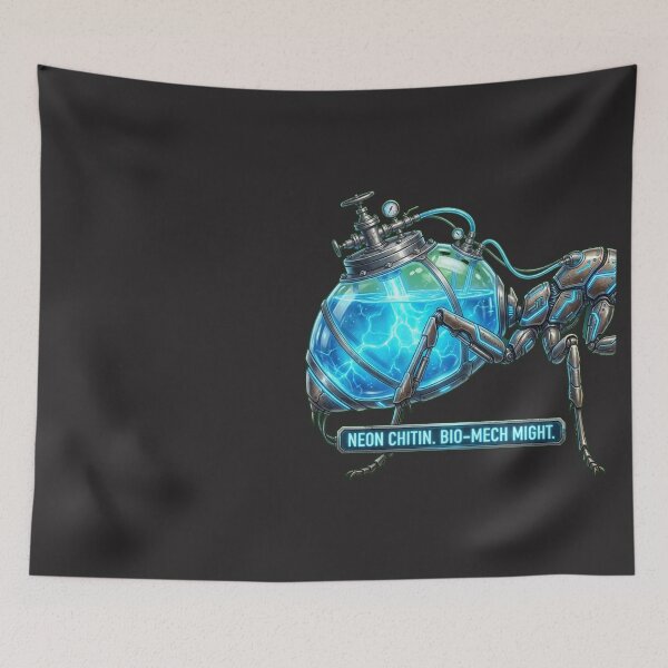 Item preview, Cybernetic Cryo-Coolant Honeypot Ant Neon Bio-Mech Design designed and sold by Thaivi Design.