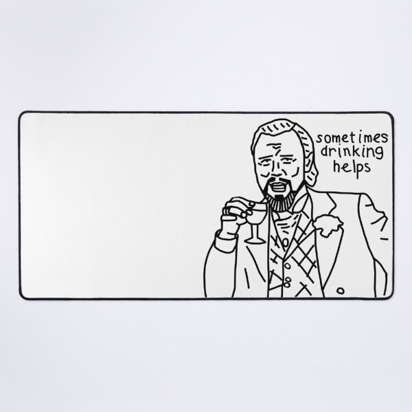 Item preview, Sometimes Drinking Helps designed and sold by ellenhenry.
