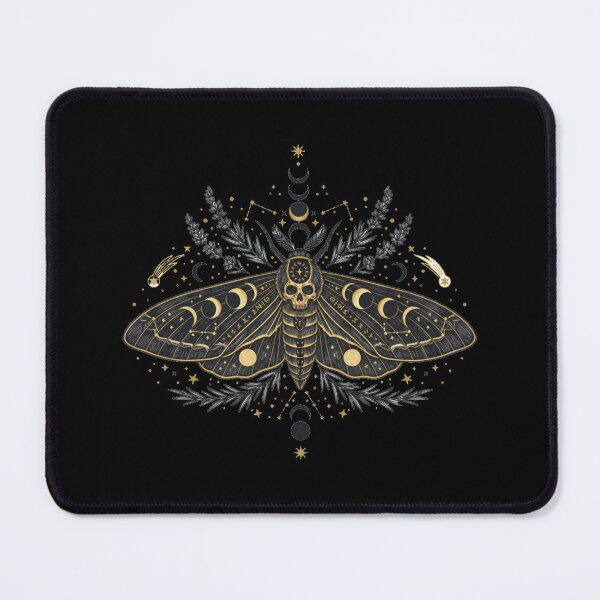 Item preview, Dark Academia Death Head Moth Celestial Moon Phases designed and sold by Maclaw200d.