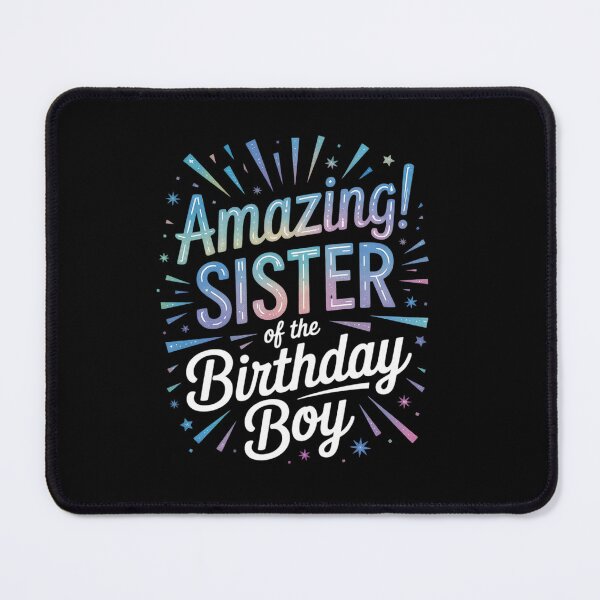 Item preview, Sister of the Birthday Boy Matching Family Sister Party 1 designed and sold by angolinnArt.