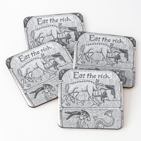 Item preview, eat the rich designed and sold by Mystic & Celestial Art.