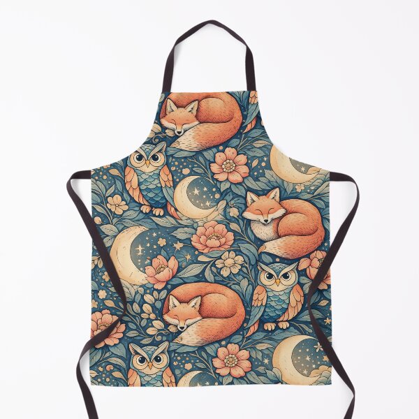 Item preview, Fox and Owl Tessellation designed and sold by TenderPawStudio.
