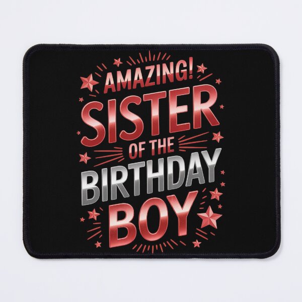 Item preview, Sister of the Birthday Boy Matching Family Sister Party 2 designed and sold by joyouartArt.