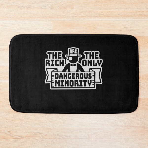 Item preview, Billionaires Only Dangerous Minority Wealth Inequality Activism designed and sold by shirt-o-mat.