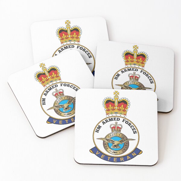 Item preview, Royal Air Force HM Armed Forces Veteran designed and sold by Bootneckstore.