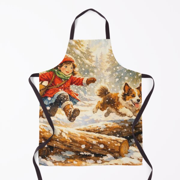 Item preview, Jumping Over Logs with a Dog designed and sold by M-Y-A-R-T-.
