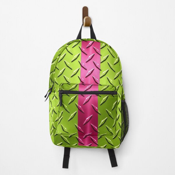 Item preview, Forged Tread: 4-Way Industrial Steel PHONE CASE (LIME GREEN - PINK RACING) designed and sold by CleverCulture.