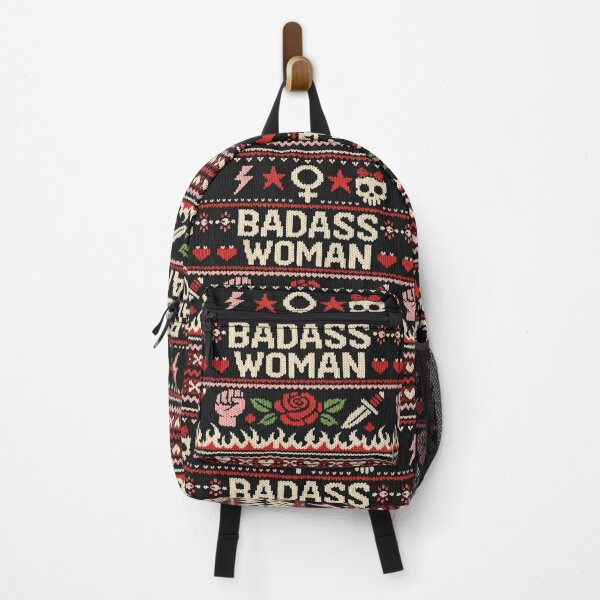 Item preview, Badass Woman Knit Design – Girl Power Statement designed and sold by Mauswohn.