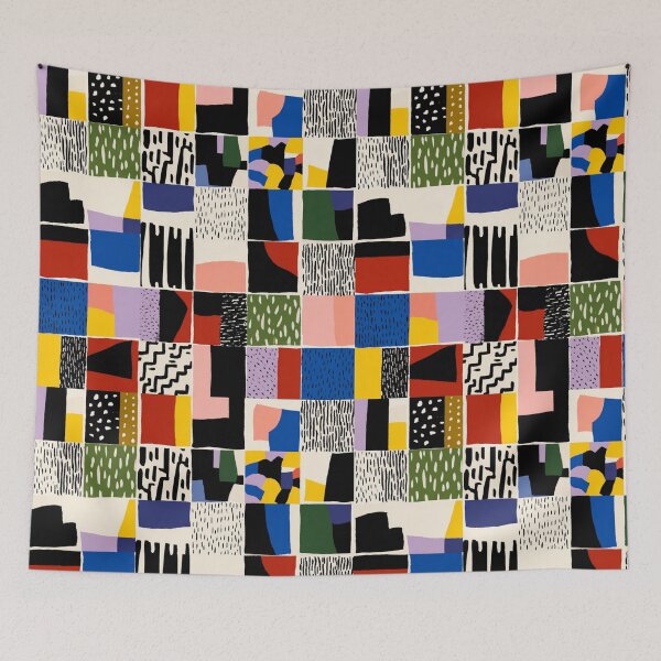 Item preview, Mid Century Modern Pattern Abstract Bauhaus designed and sold by ikidyounot.