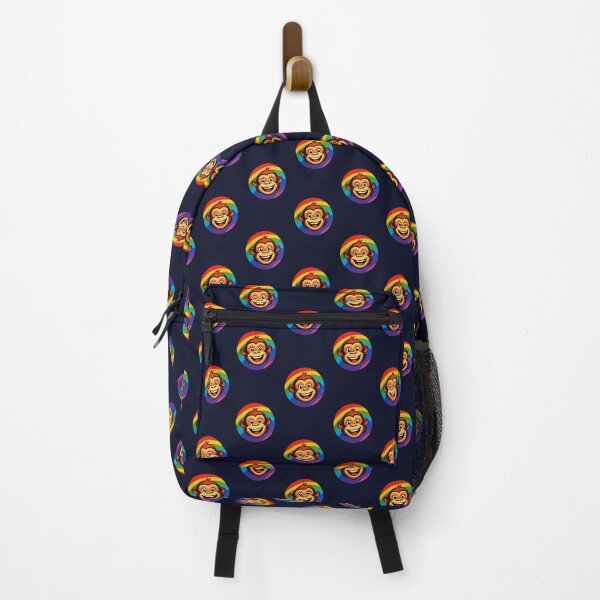 Item preview, Happy Rainbow Monkey Cartoon Portrait designed and sold by Rostislav Bouda.
