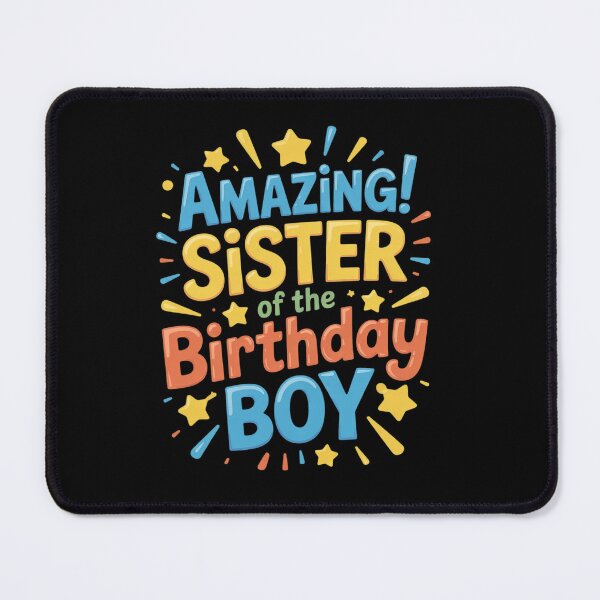 Item preview, Sister of the Birthday Boy Matching Family Sister Party 5 designed and sold by angolinnArt.