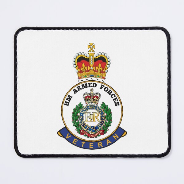 Item preview, Royal Engineers HM Armed Forces Veteran designed and sold by Bootneckstore.